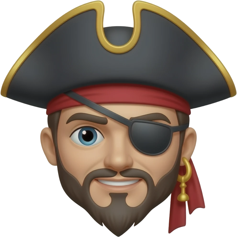 Pirate Face emoji