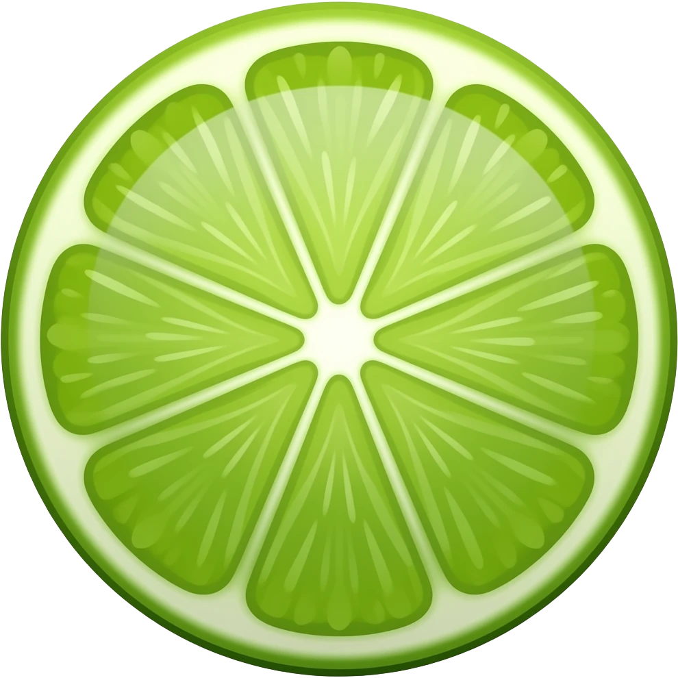 Lime emoji