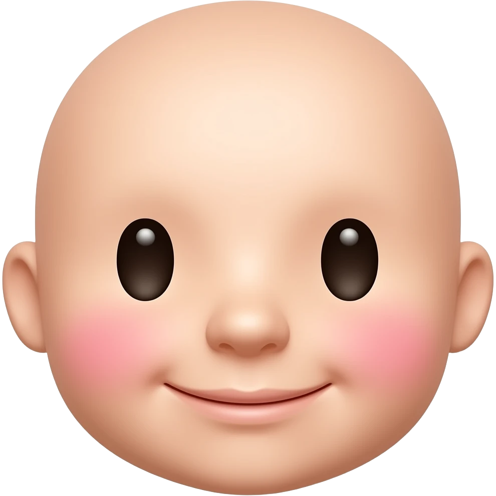 a blushing face emoji