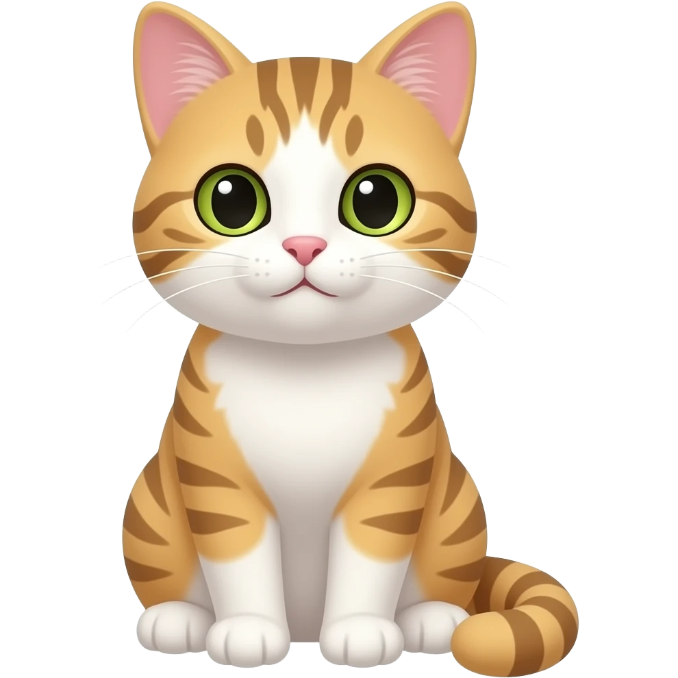 گربه بامزه emoji