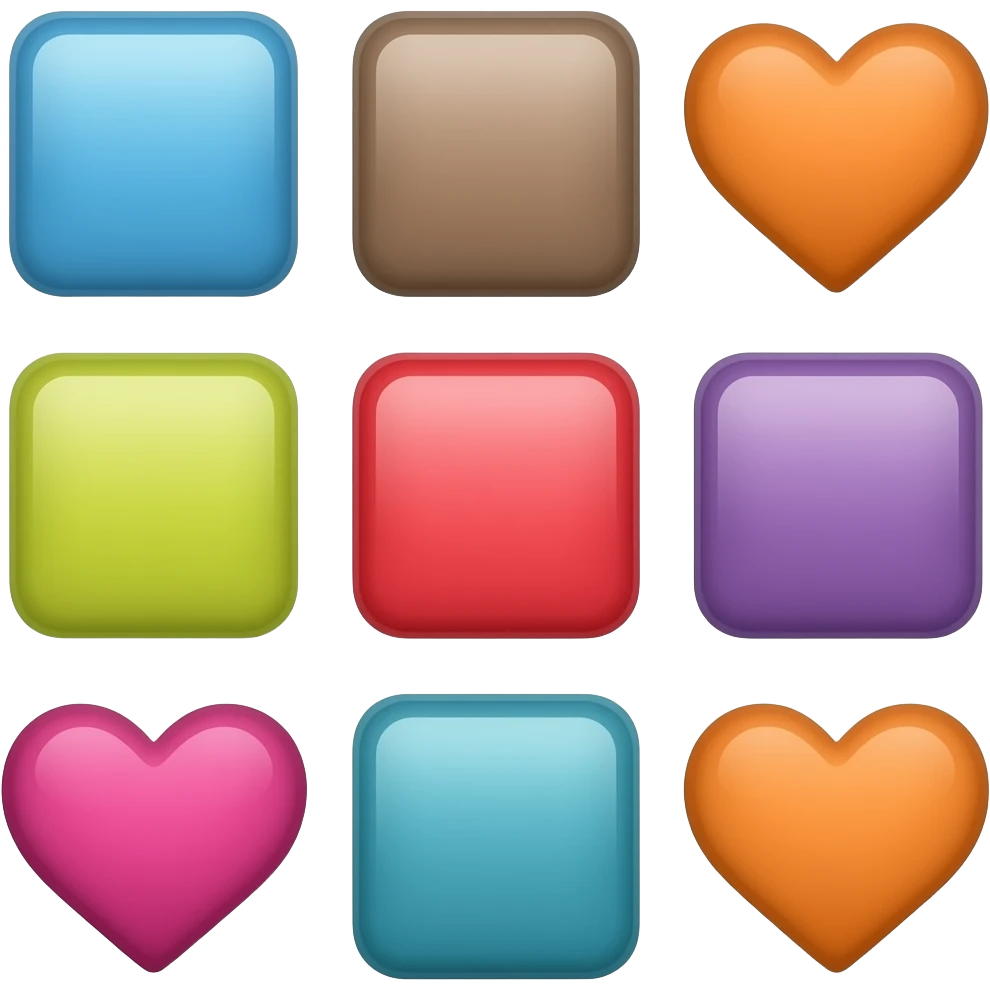🟢🟠🔵⚪️🟣🟤🟧🟩🟨🟦🟪🟫⚫️🟥⬛️❤️🩷🧡💛💚💙🩵💜🤍🤎🩶🖤 emoji