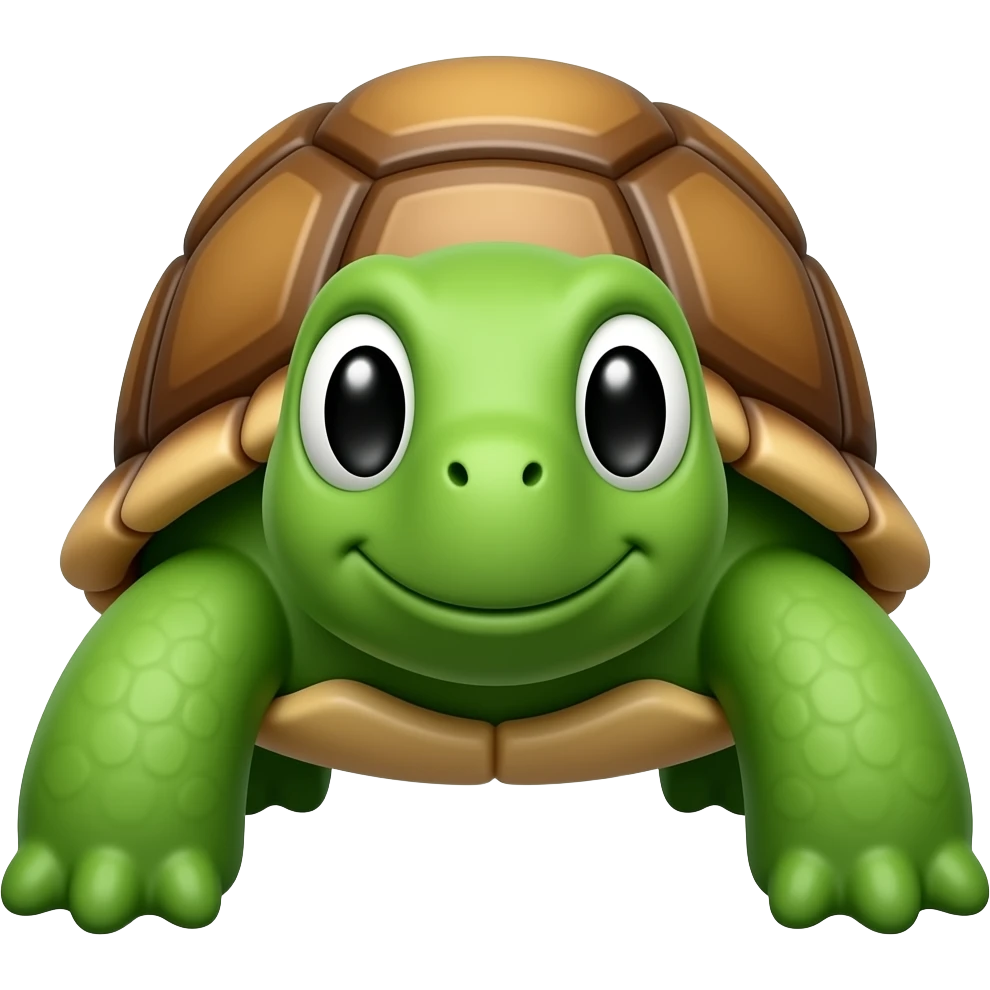 turtle front view emoji