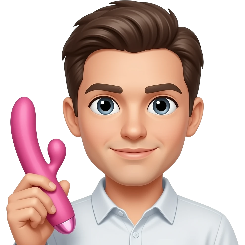 Person holding Pink Vibrator emoji