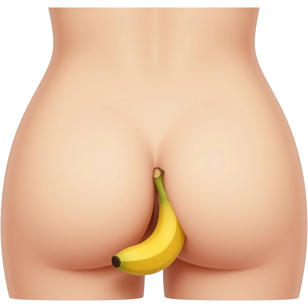 banana in a boy butt hole emoji