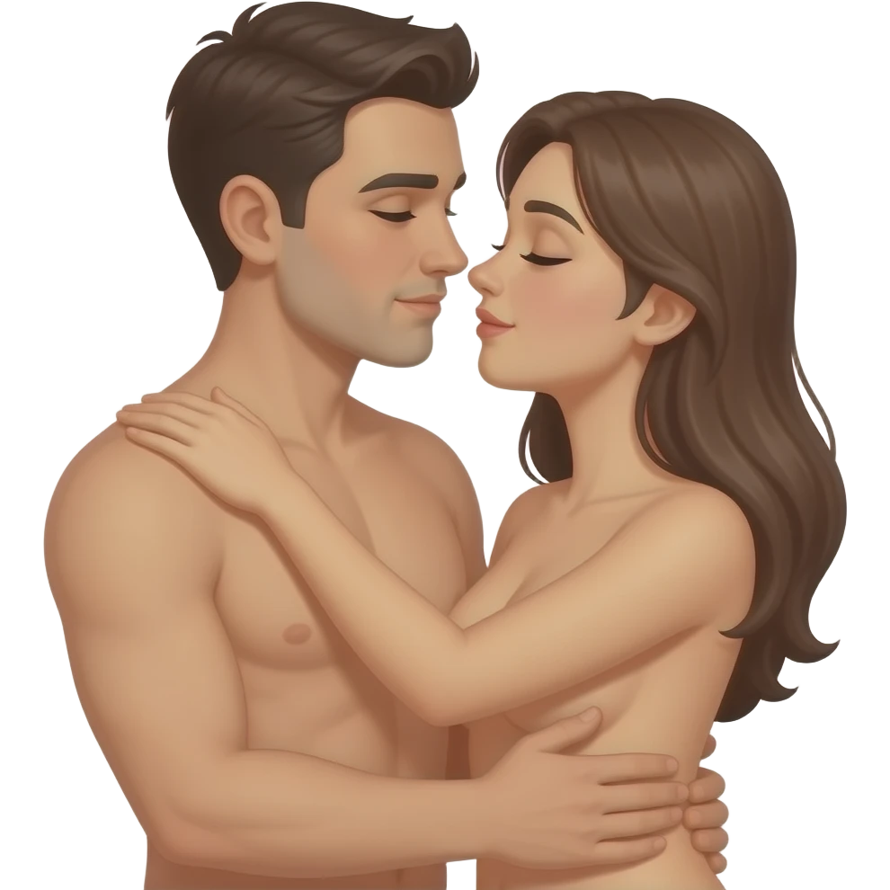 Мъж и жена правят секс чисто голи emoji