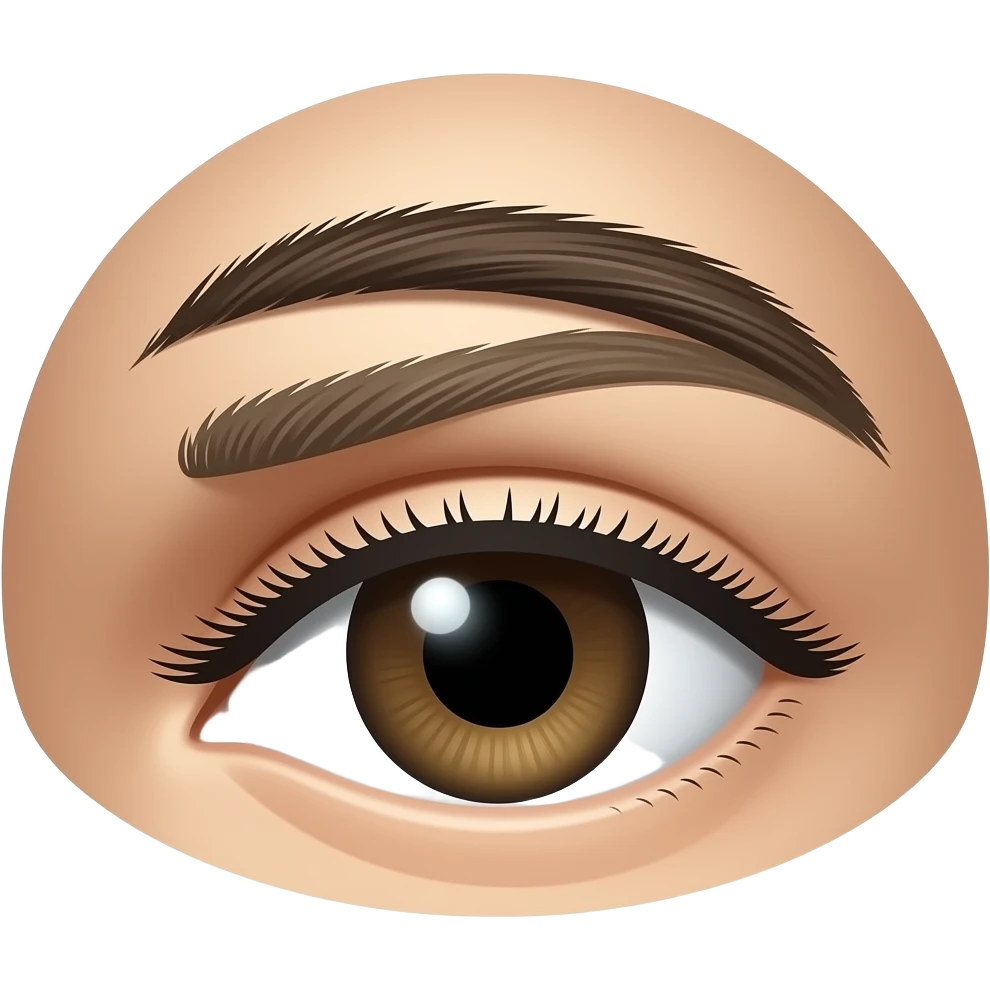 eyebrow emoji