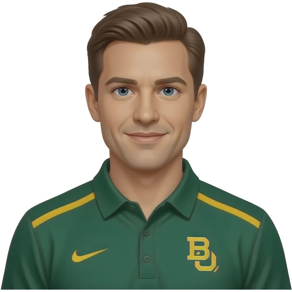Put this same guy in a Baylor coaching uniform emoji