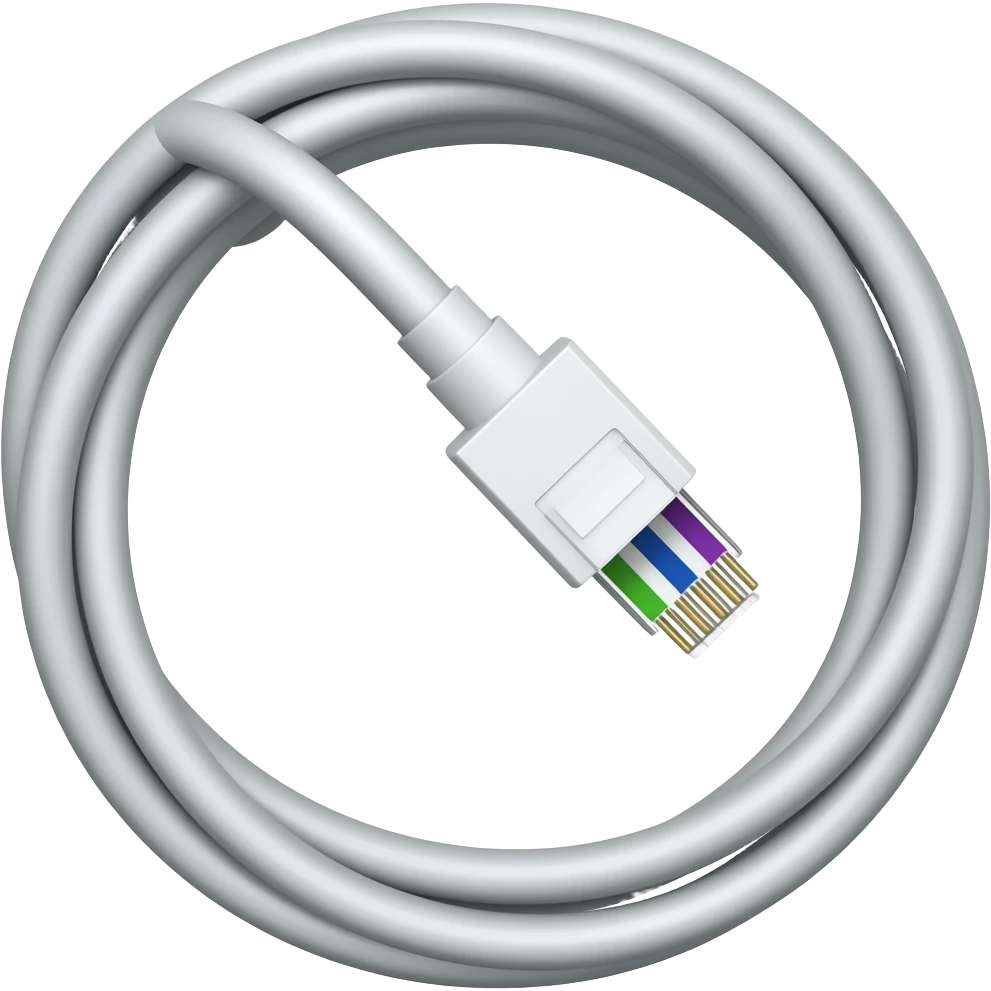 Direct internet cable emoji