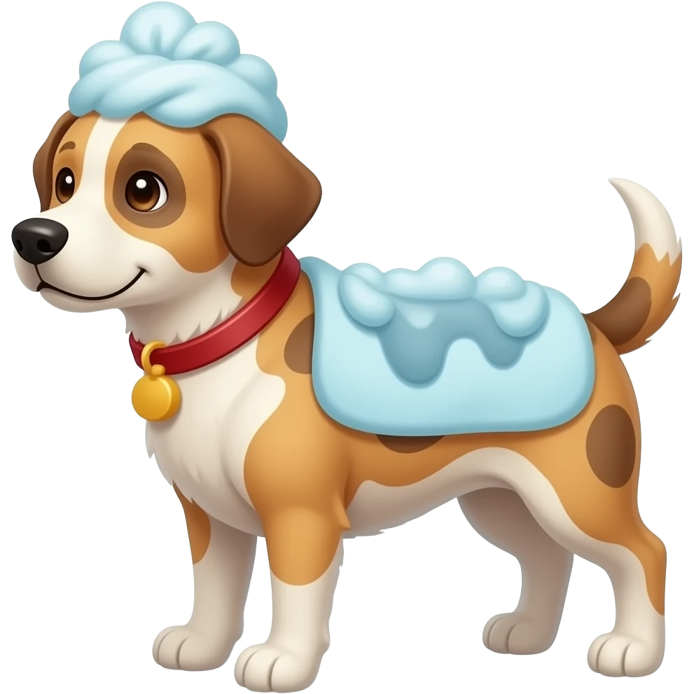 dog spa emoji