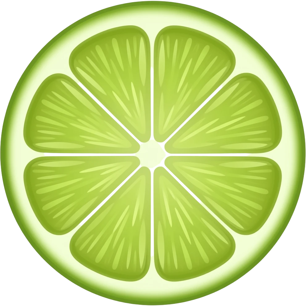 Lime emoji