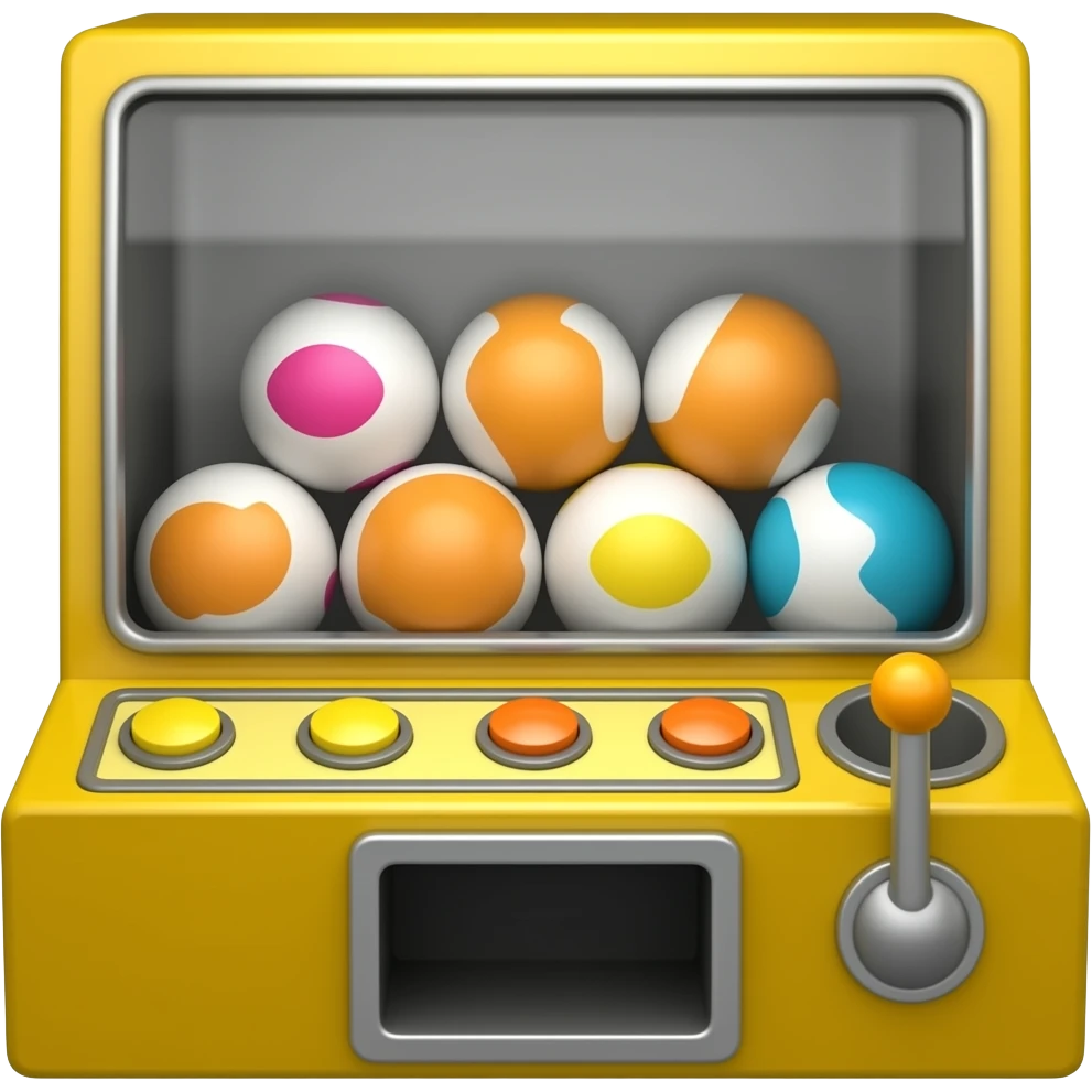lottery ball machine emoji