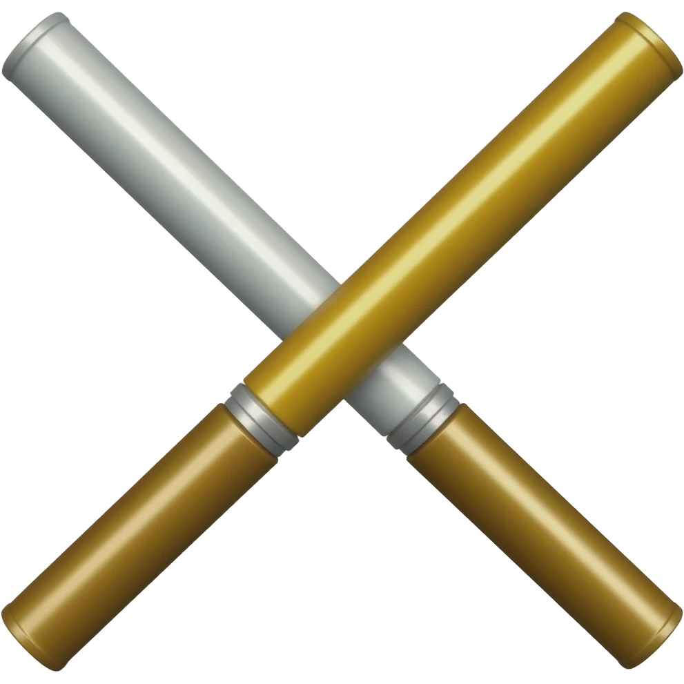 Aircraft Marshalling Batons emoji