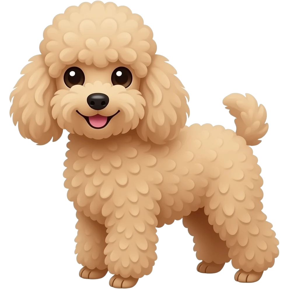 Пудел той emoji