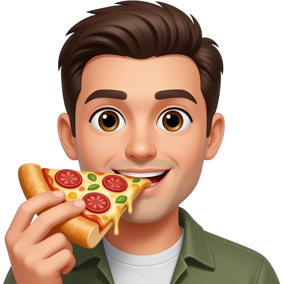 Mangia pizza emoji
