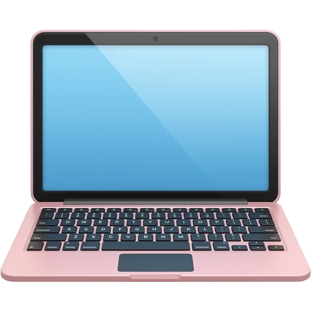 pink macbook emoji