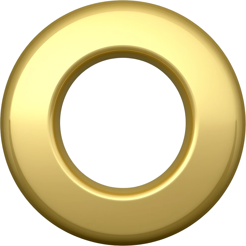 letter "O" emoji