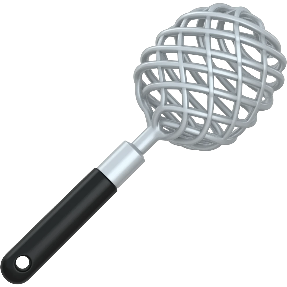 A whip in the style of an emoji on an Apple device emoji