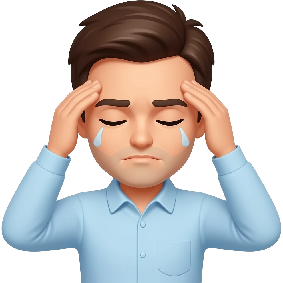 Headache emoji