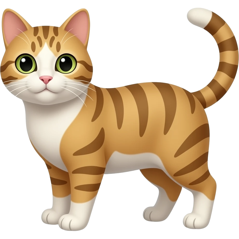 cat with body emoji