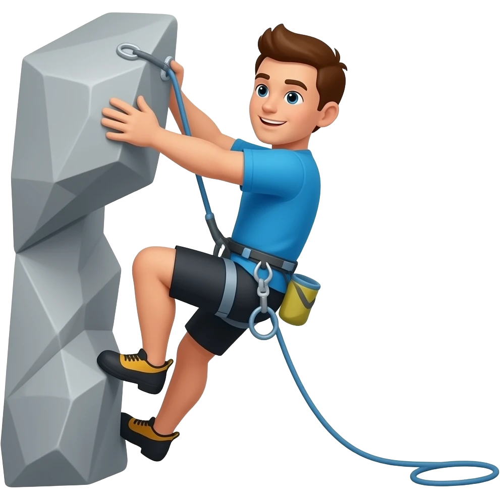Climb emoji