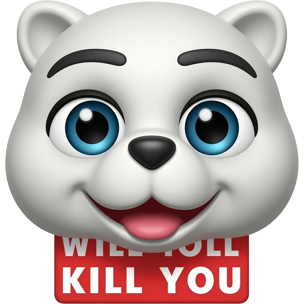 i will kill you. emoji