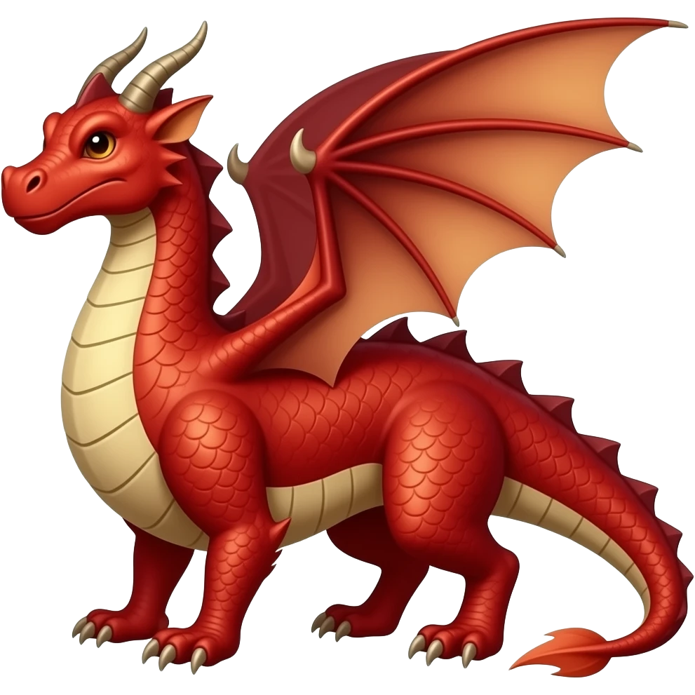 Dragón red emoji