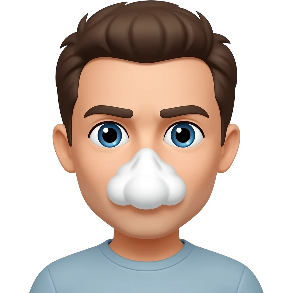 stuffy nose emoji