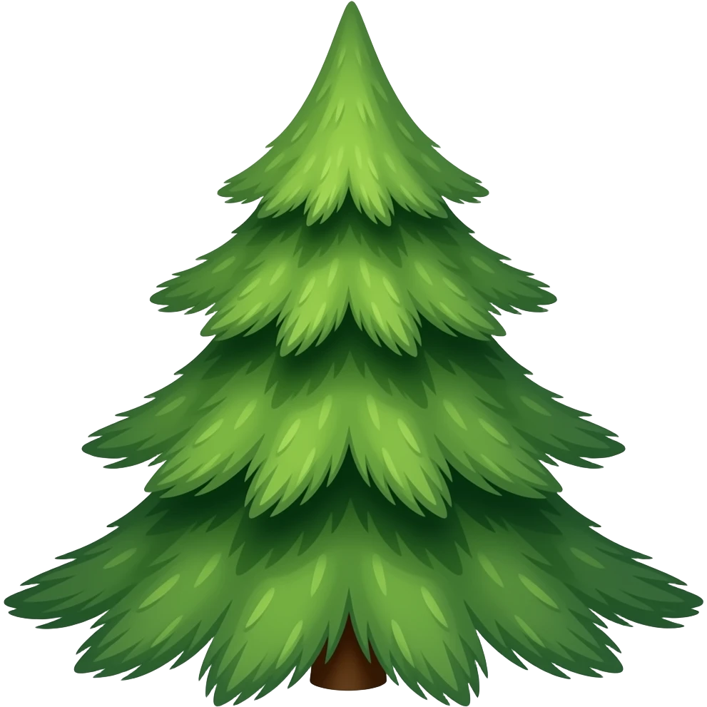 pine tree emoji