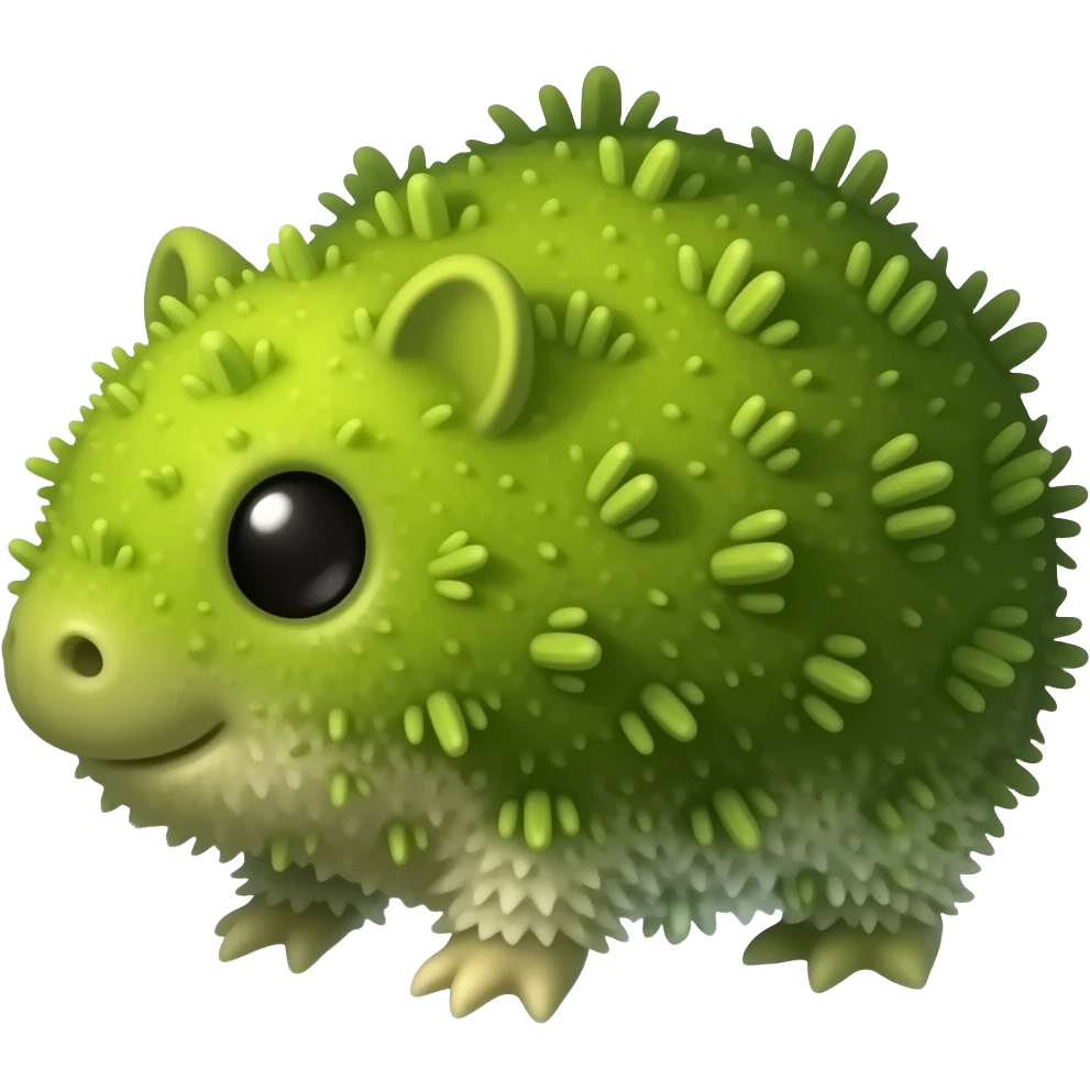 Moss piglet emoji