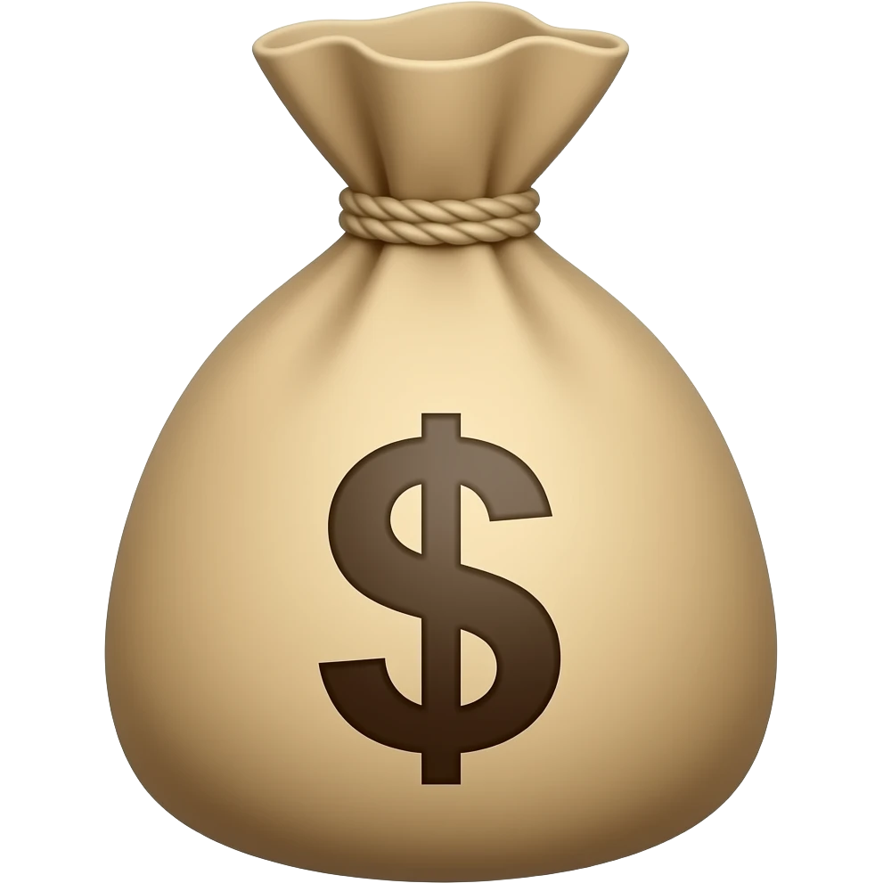 Bolsa dinero emoji