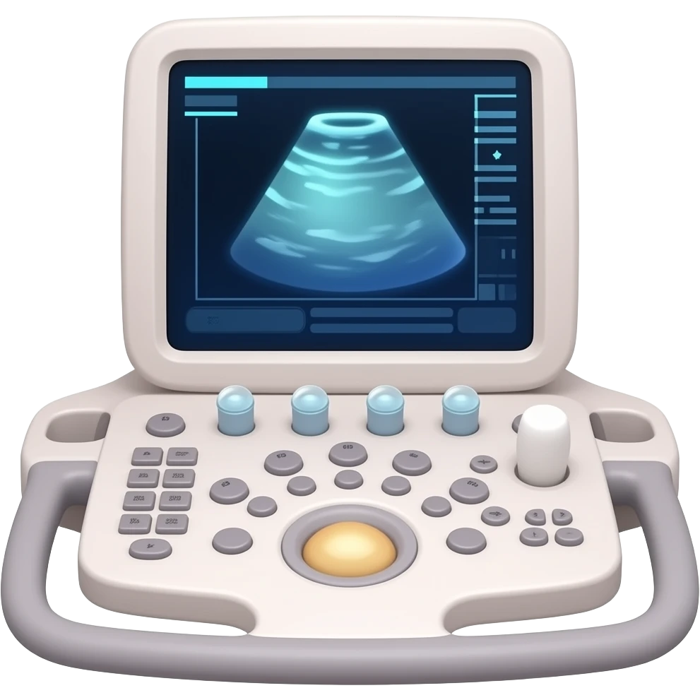 light pink ultra sound machine emoji