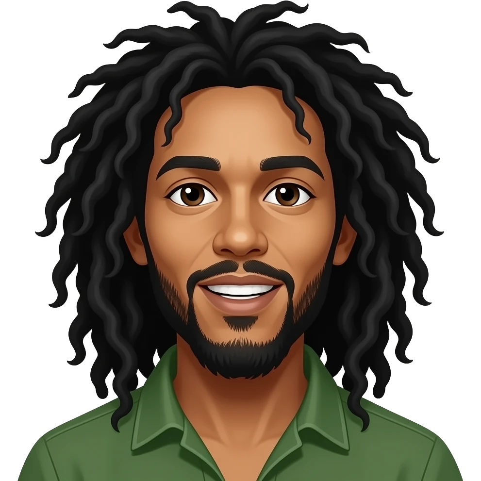 bob marley emoji