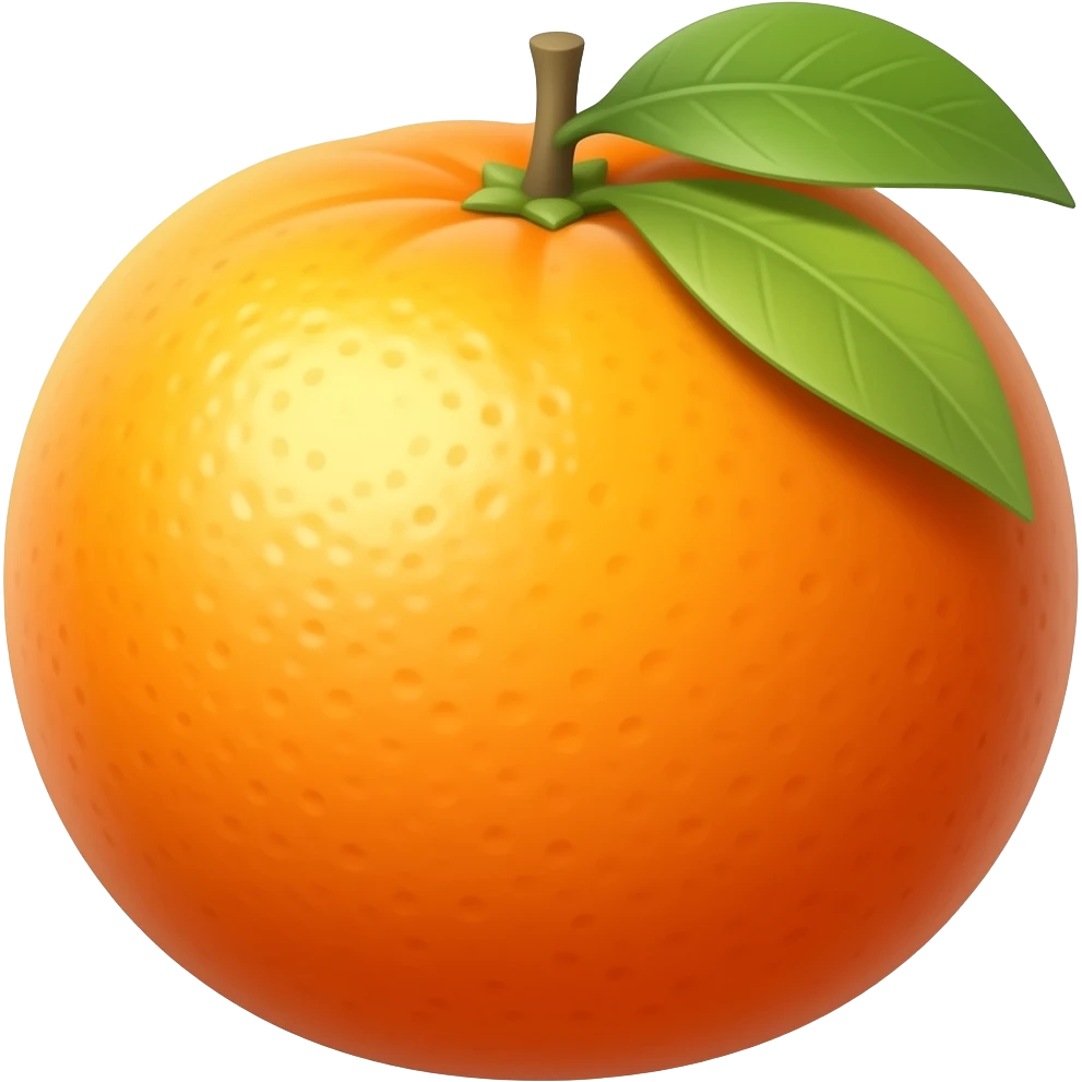 Orange emoji