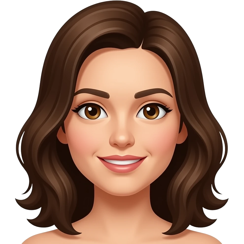 Brown Eyed Brunette emoji