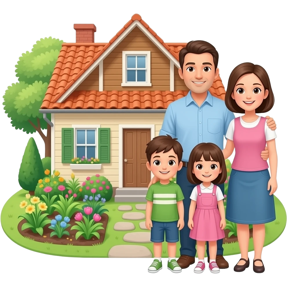 Мужчина строит семью emoji
