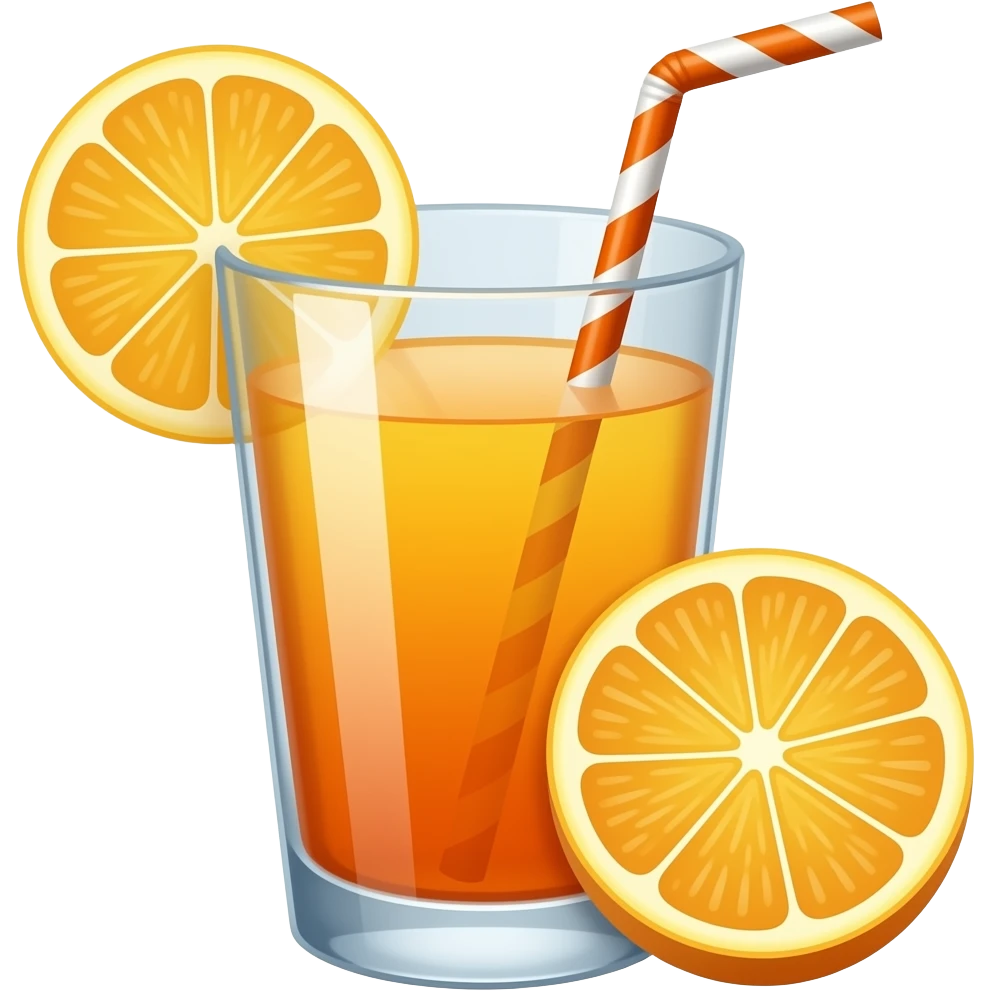 Orange Drink emoji