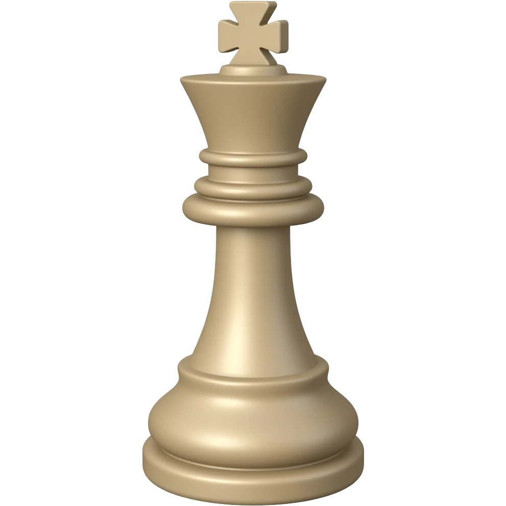 Chess man emoji