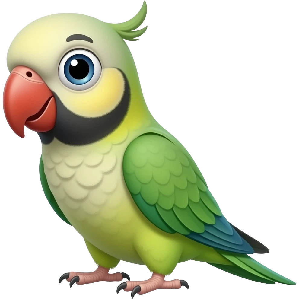 Stewie the parakeet emoji