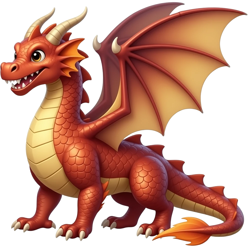 Real Dragon emoji