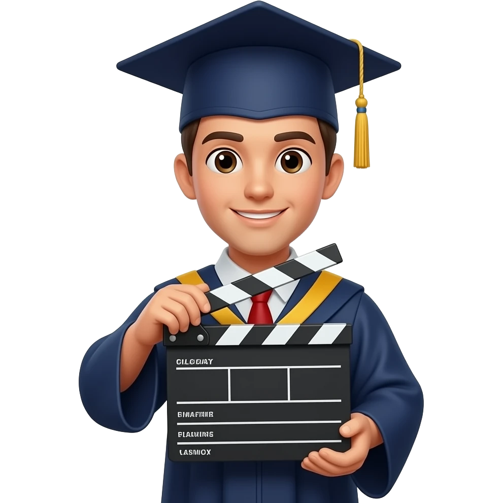 🎬🎓 emoji