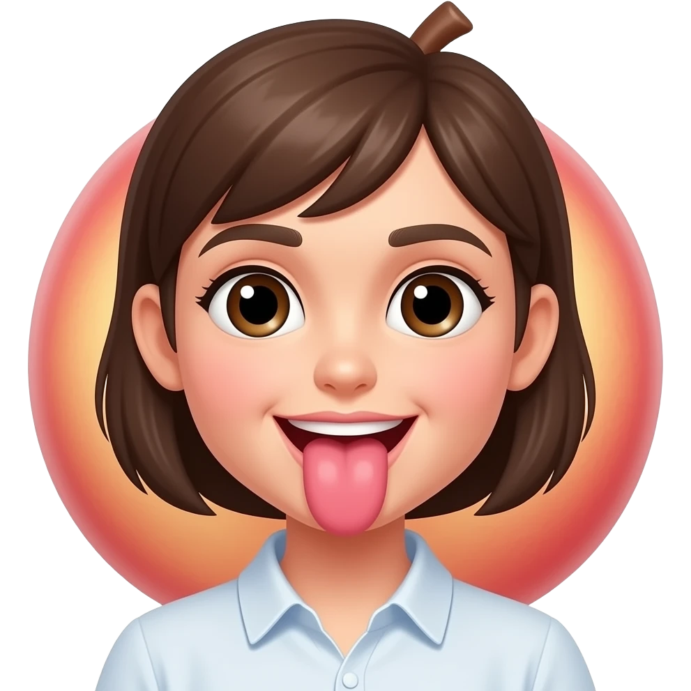 🍑👅 emoji