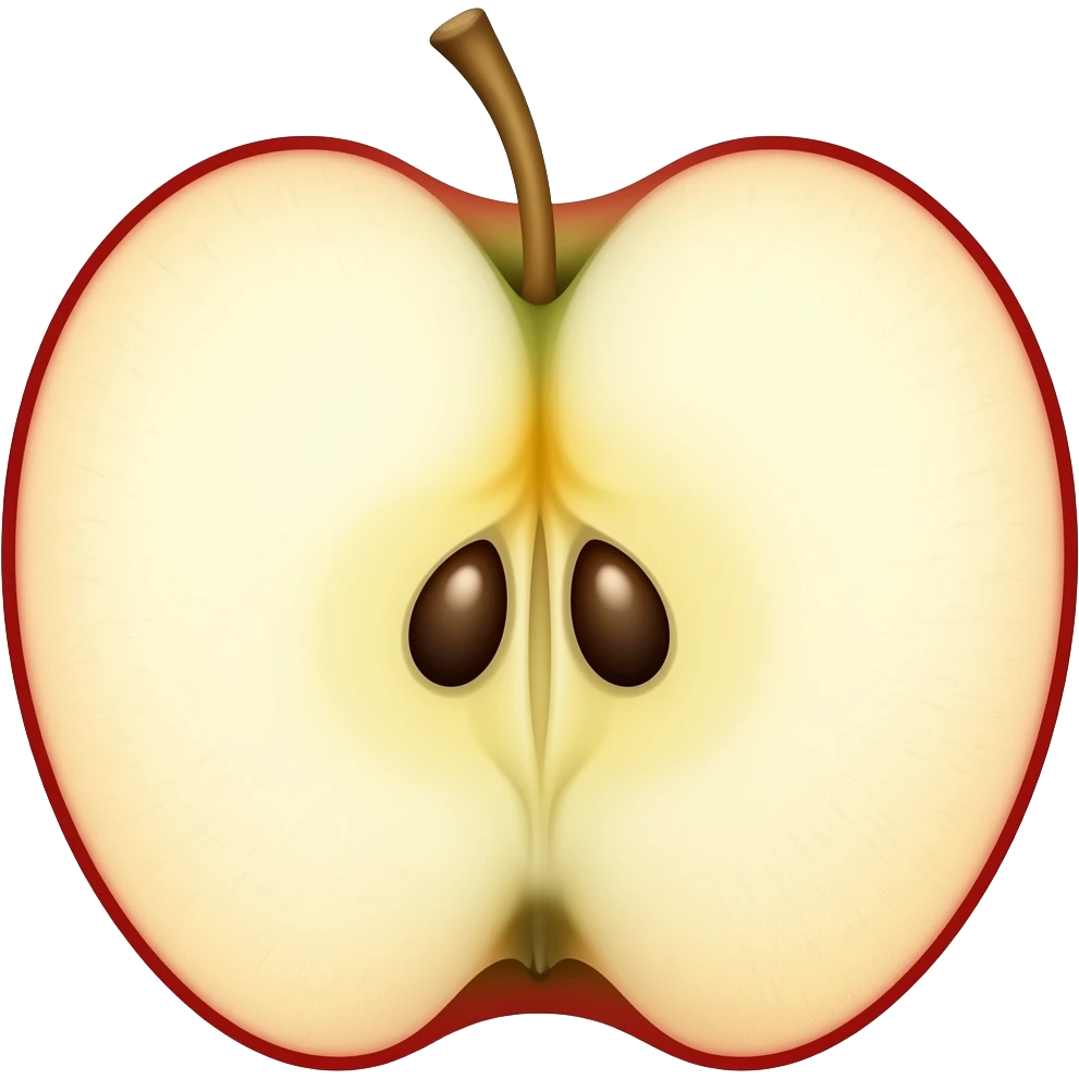 Apple core emoji