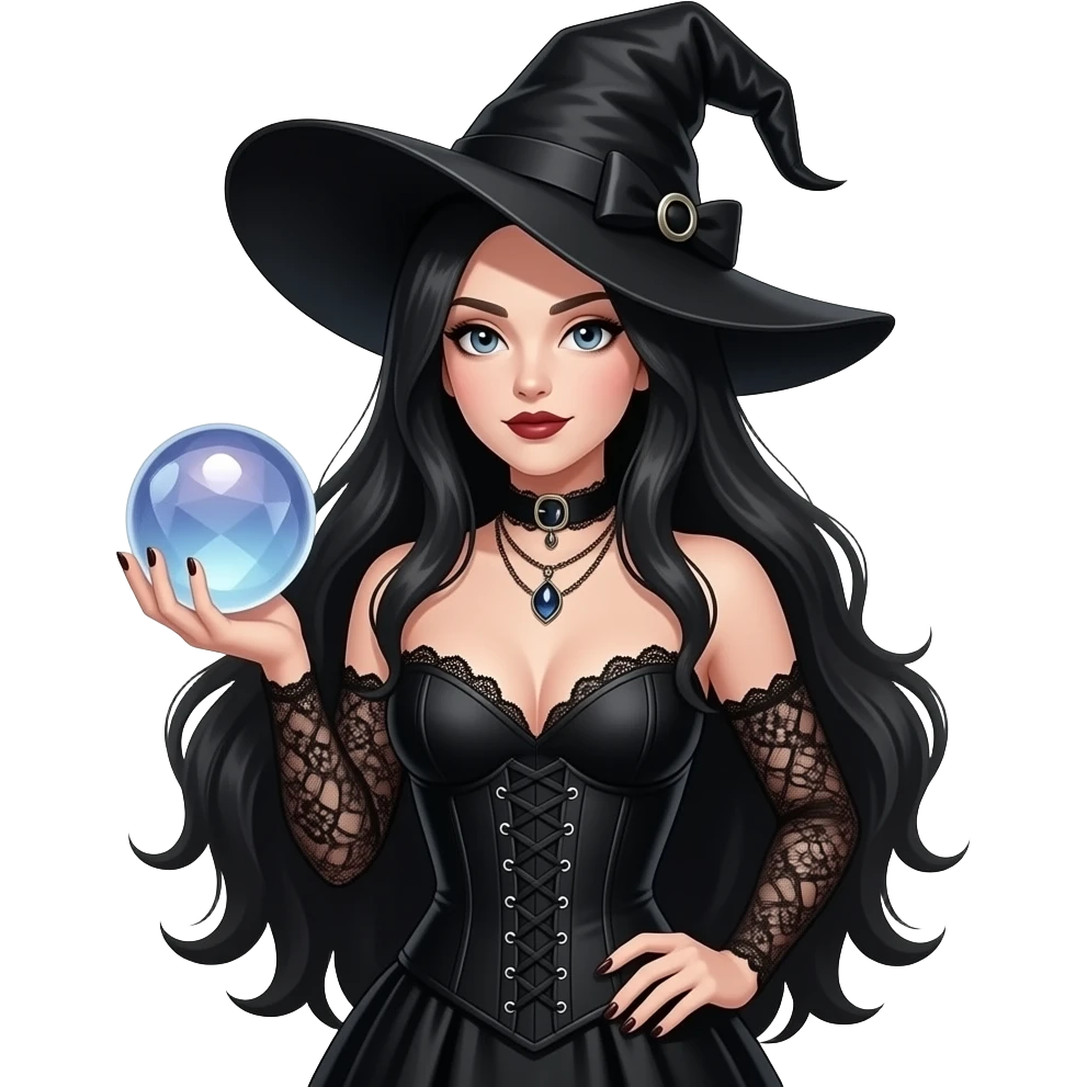 gothic witch emoji