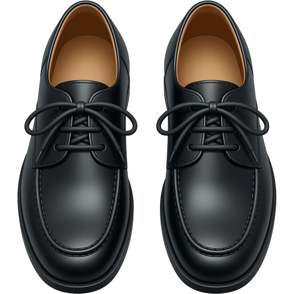 tap shoes black emoji