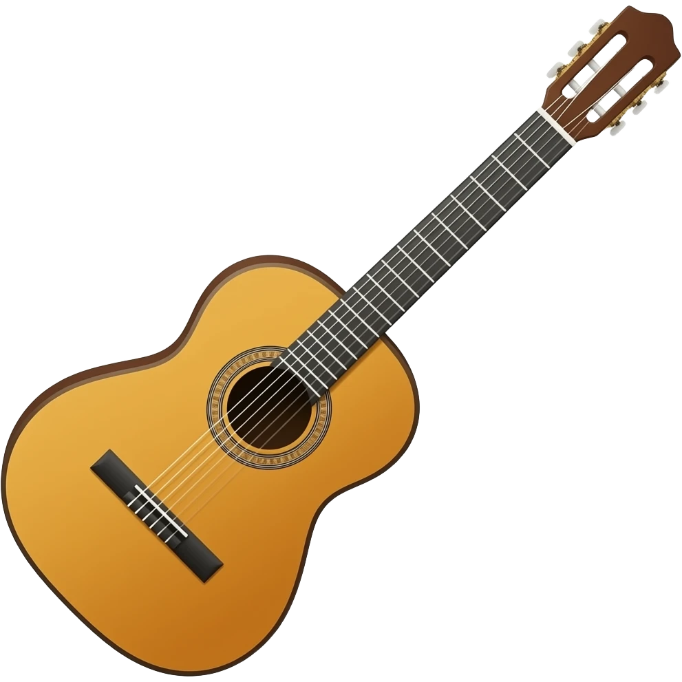 Flamenco guitar emoji