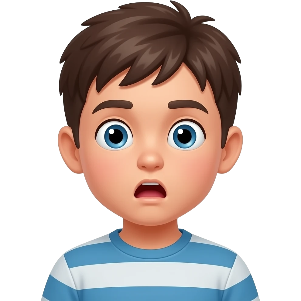SHUKED FACE BOY emoji