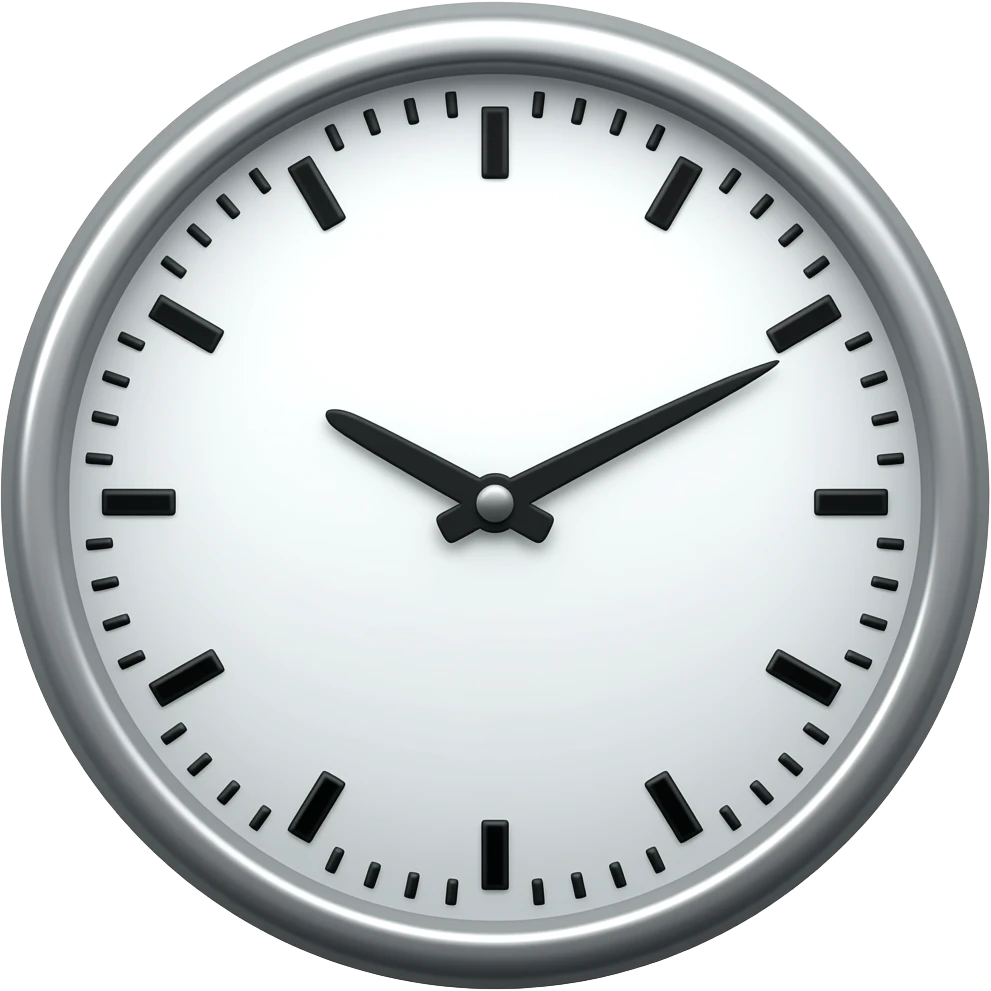 reloj emoji
