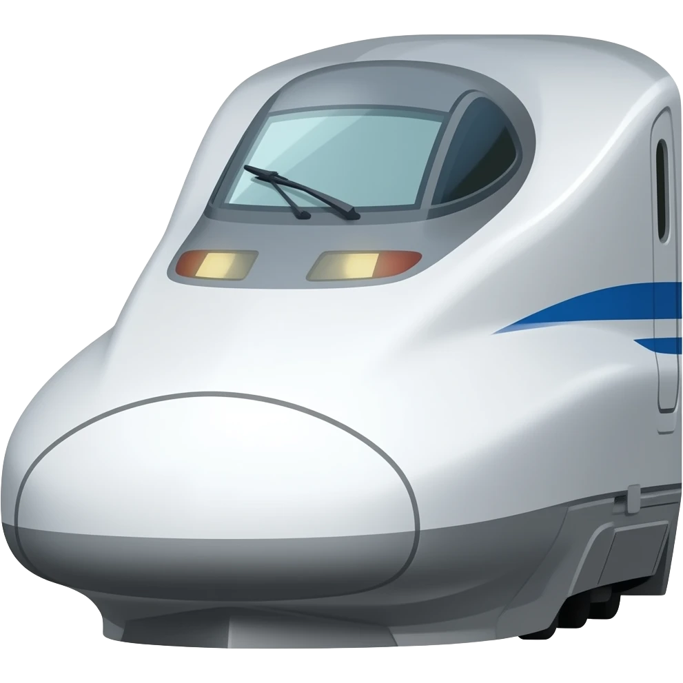 Shinkansen full train emoji