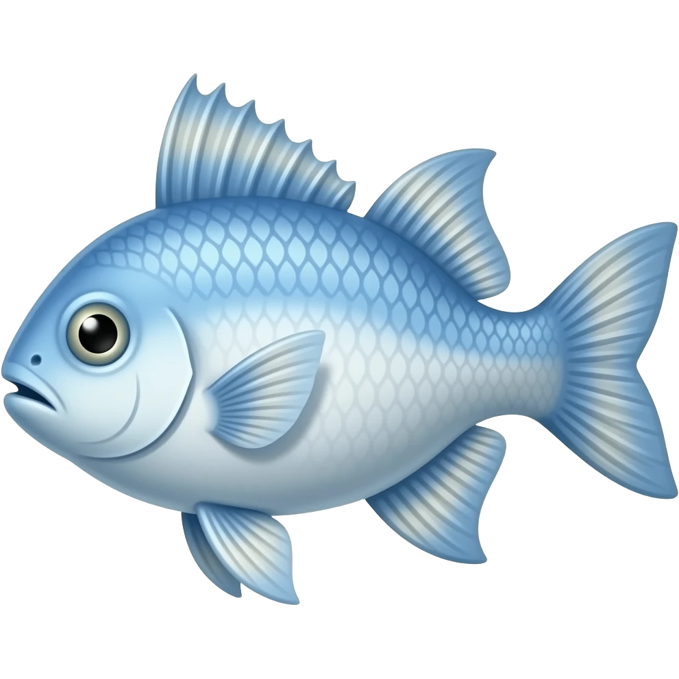 Antarctic icefish emoji