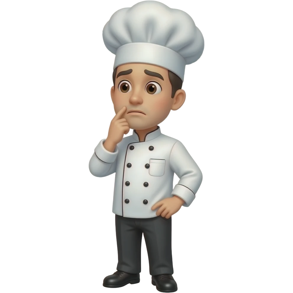 page not found chef emoji